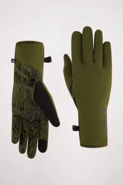 Amp Merino Fleece Gloves - Dark Olive