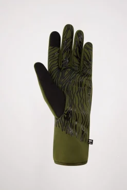 Amp Merino Fleece Gloves - Dark Olive
