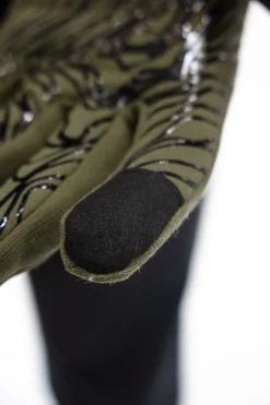 Amp Merino Fleece Gloves - Dark Olive