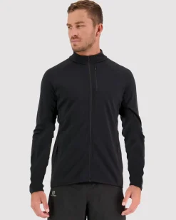 Approach Merino Gridlock Jacket - Black