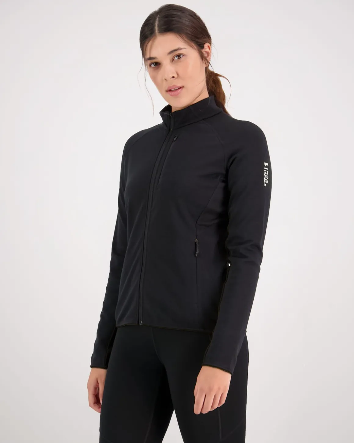 Approach Merino Gridlock Jacket - Black