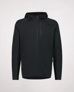 Approach Merino Gridlock Hood - Black