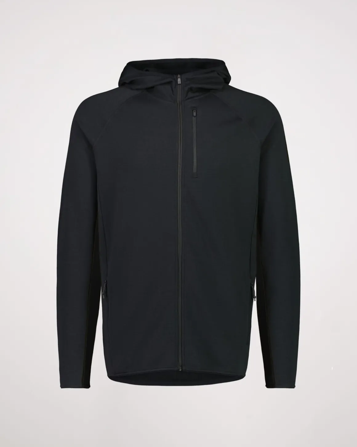 Approach Merino Gridlock Hood - Black