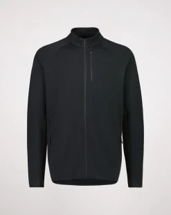 Approach Merino Gridlock Jacket - Black