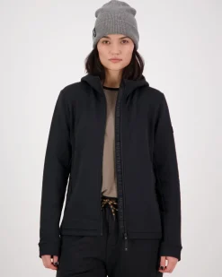 Arcadia Merino Fleece Hoody - Black