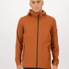 Arcadia Merino Fleece Hoody - Ginger