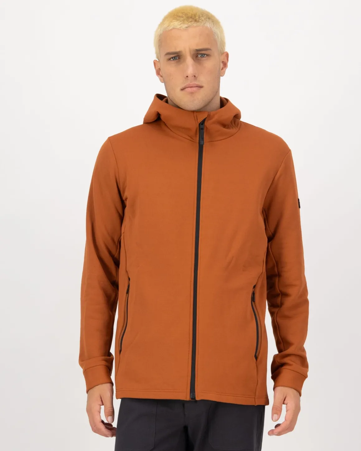 Arcadia Merino Fleece Hoody - Ginger