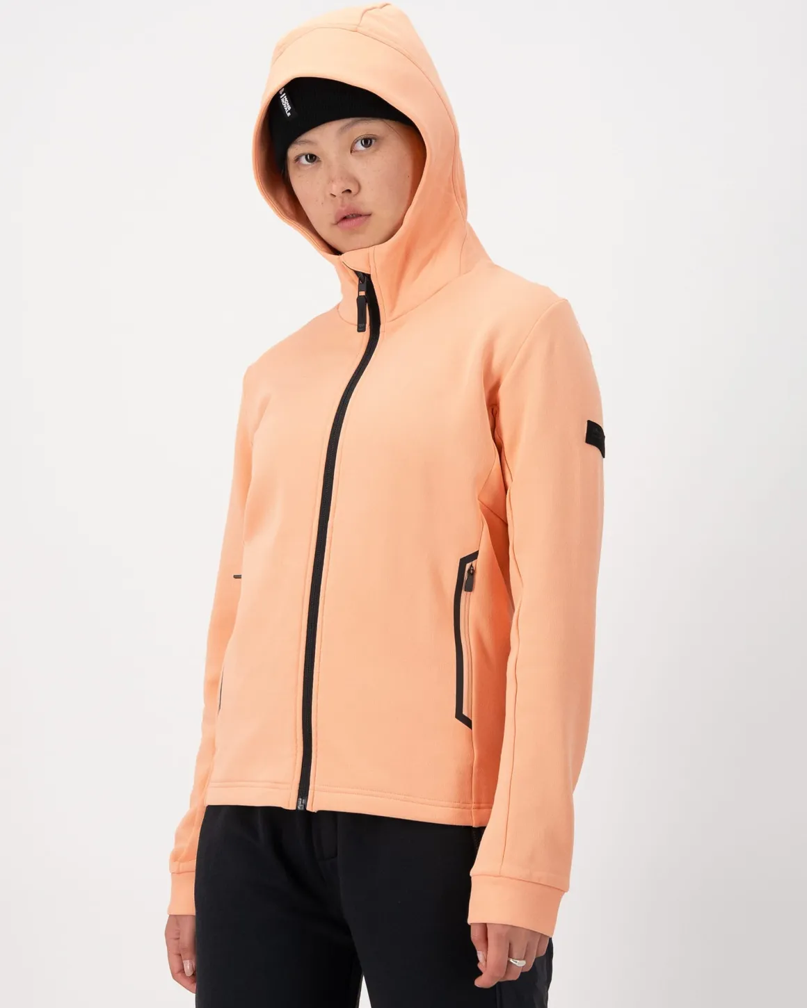 Arcadia Merino Fleece Hoody - Melon