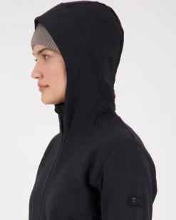 Arcadia Merino Fleece Hoody - Black