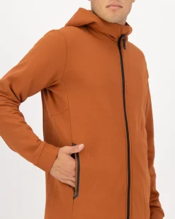 Arcadia Merino Fleece Hoody - Ginger