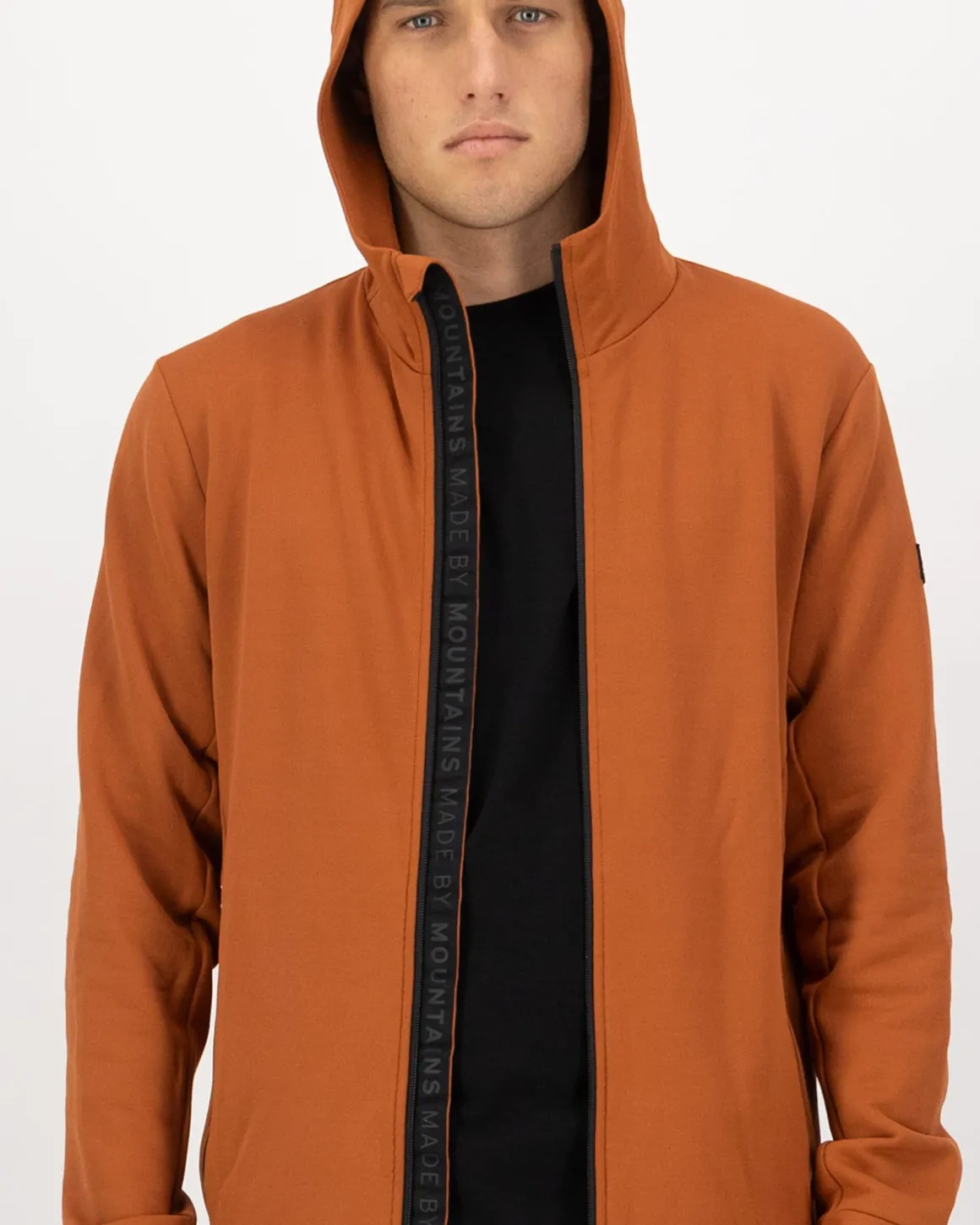 Arcadia Merino Fleece Hoody - Ginger