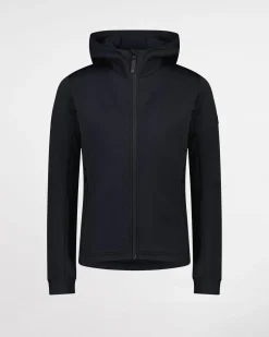 Arcadia Merino Fleece Hoody - Black