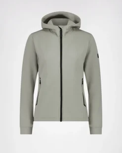 Arcadia Merino Fleece Hoody - Dried Sage