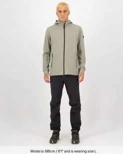 Arcadia Merino Fleece Hoody - Dried Sage