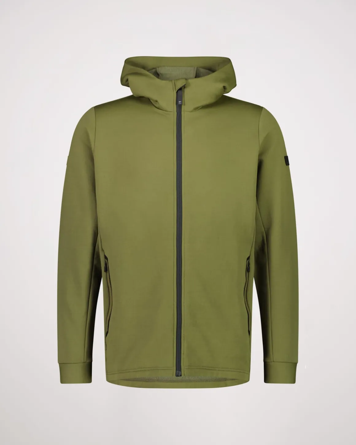 Arcadia Merino Fleece Hoody - Dark Olive