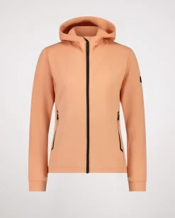 Arcadia Merino Fleece Hoody - Melon