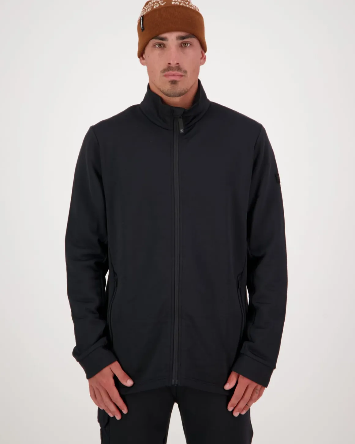 Arcadia Merino Fleece Jacket - Black