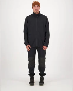Arcadia Merino Fleece Jacket - Black