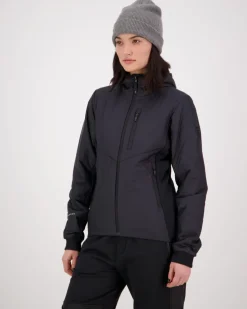 Arete Merino Insulated Hooded Jacket - Black
