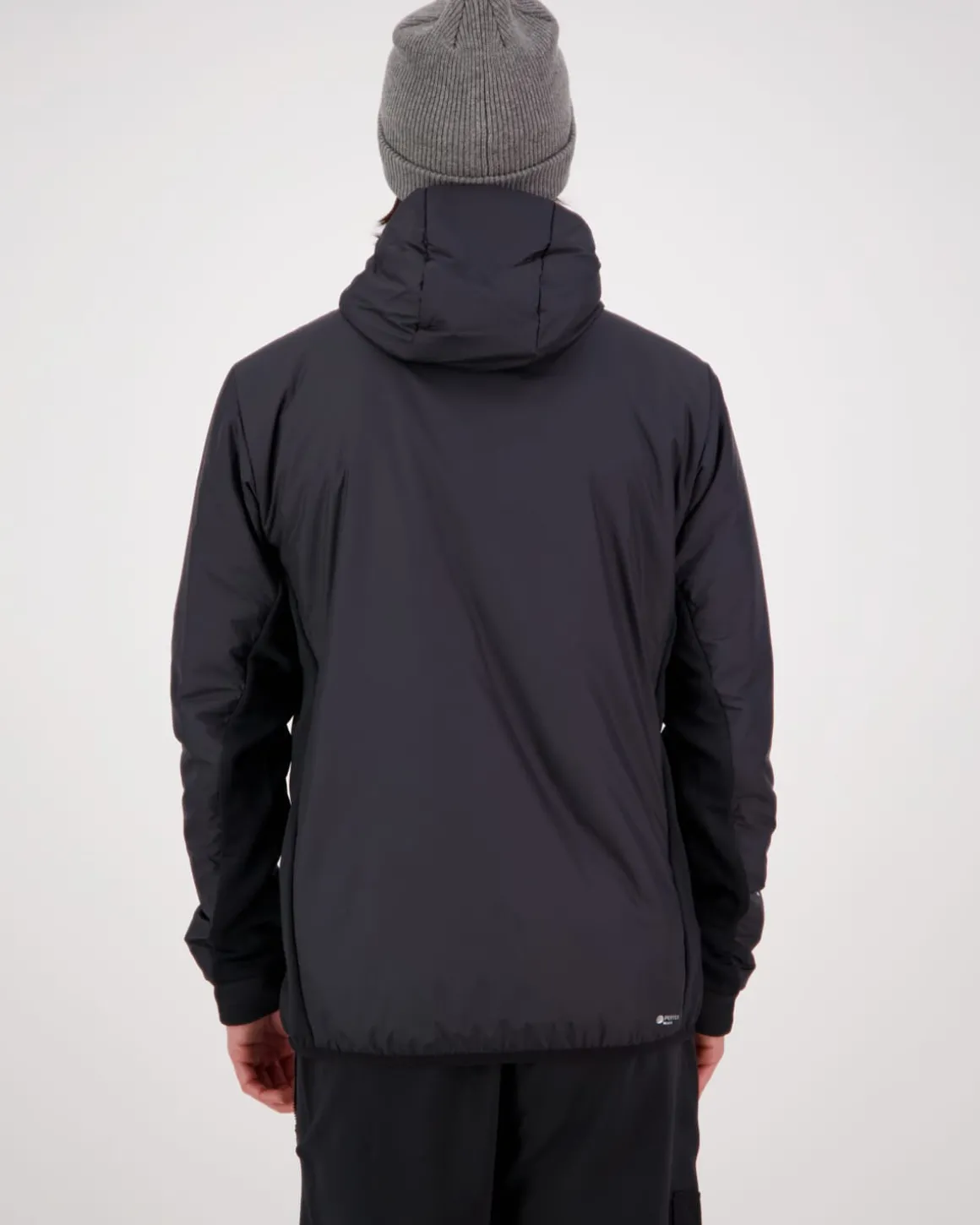 Arete Merino Insulated Hooded Jacket - Black