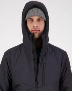 Arete Merino Insulated Hooded Jacket - Black