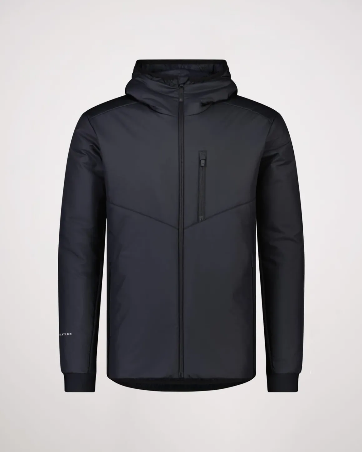 Arete Merino Insulated Hooded Jacket - Black