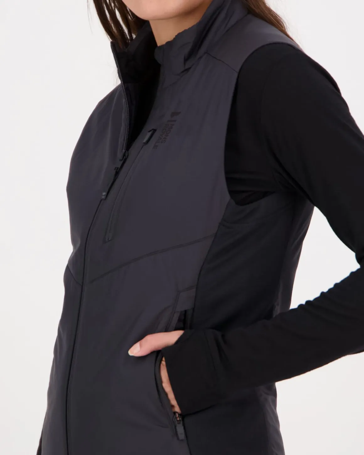 Arete Merino Insulated Vest - Black