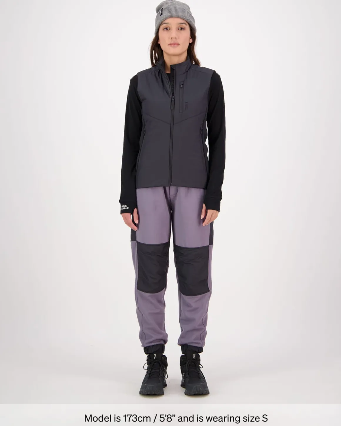 Arete Merino Insulated Vest - Black