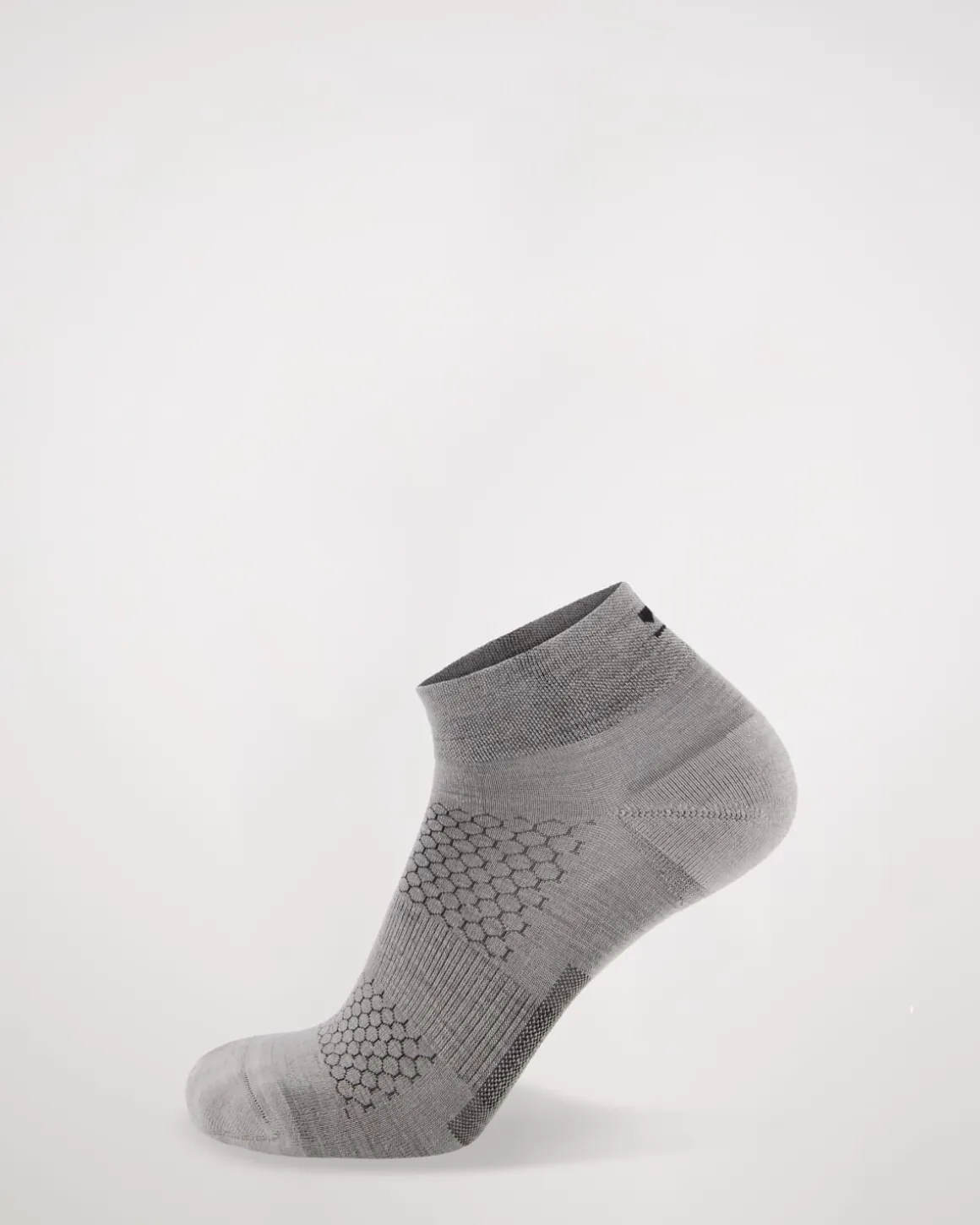 Atlas Merino Ankle Sock - Grey Marl