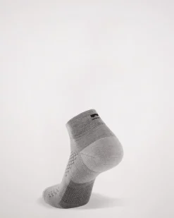 Atlas Merino Ankle Sock - Grey Marl