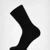 Atlas Merino Crew Sock - Black