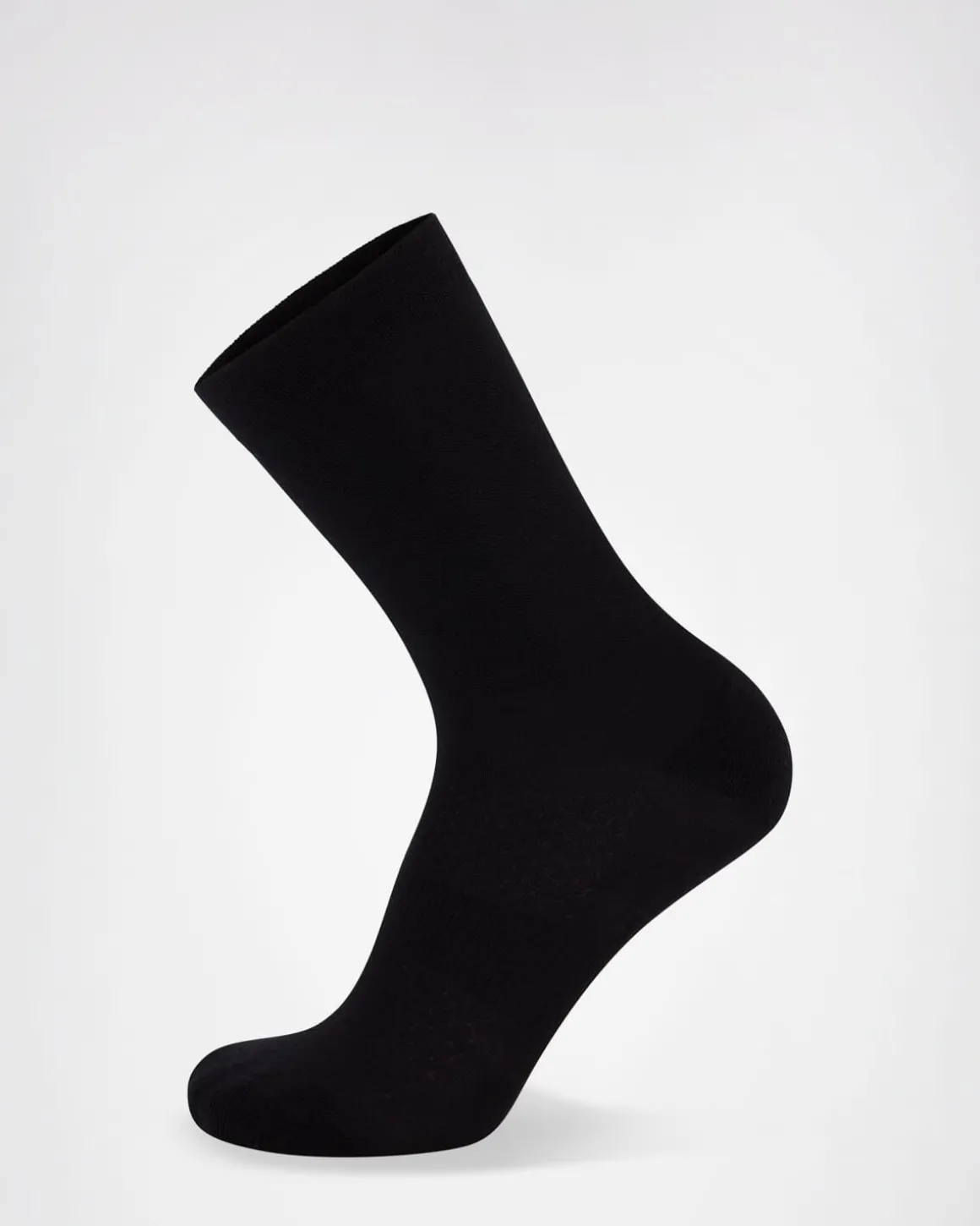 Atlas Merino Crew Sock - Black
