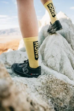 Atlas Merino Crew Sock - Lemonade