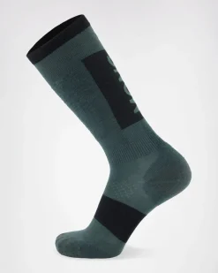 Atlas Merino Snow Sock - Burnt Sage