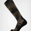 Atlas Merino Snow Sock - Olive Tie Dye