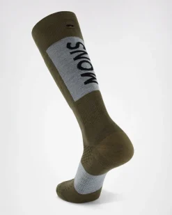 Atlas Merino Snow Sock - Riverbed