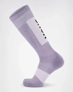Atlas Merino Snow Sock - Thistle Cloud