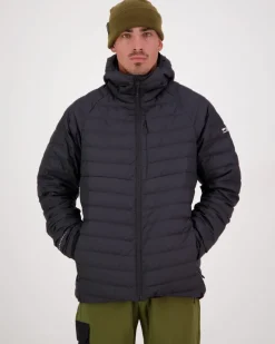 Atmos Wool x Down Insulated Hood - Black