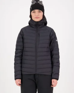 Atmos Wool x Down Insulated Hood - Black