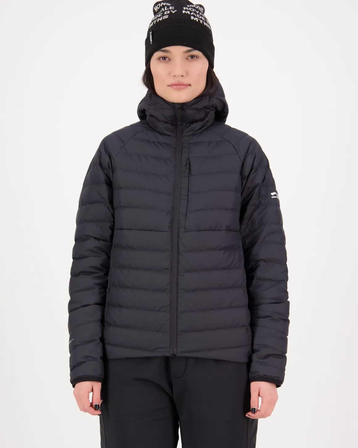Atmos Wool x Down Insulated Hood - Black