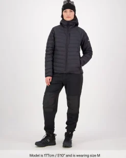 Atmos Wool x Down Insulated Hood - Black