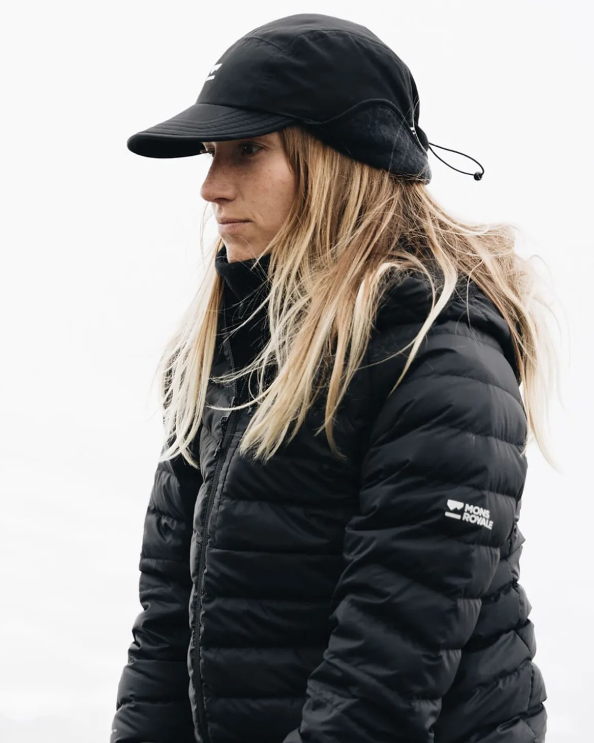 Atmos Wool x Down Insulated Hood - Black