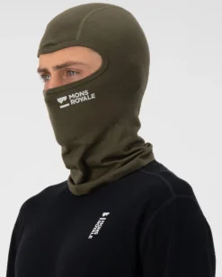 B3 Merino Balaclava - Dark Olive