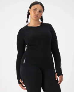 Bella Merino Long Sleeve - Black