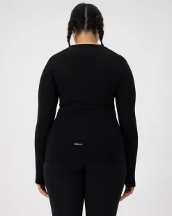 Bella Merino Long Sleeve - Black