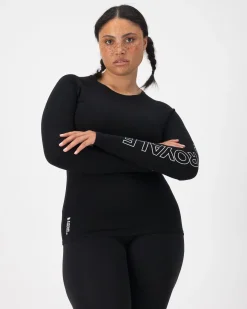 Bella Merino Long Sleeve - Black