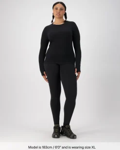 Bella Merino Long Sleeve - Black