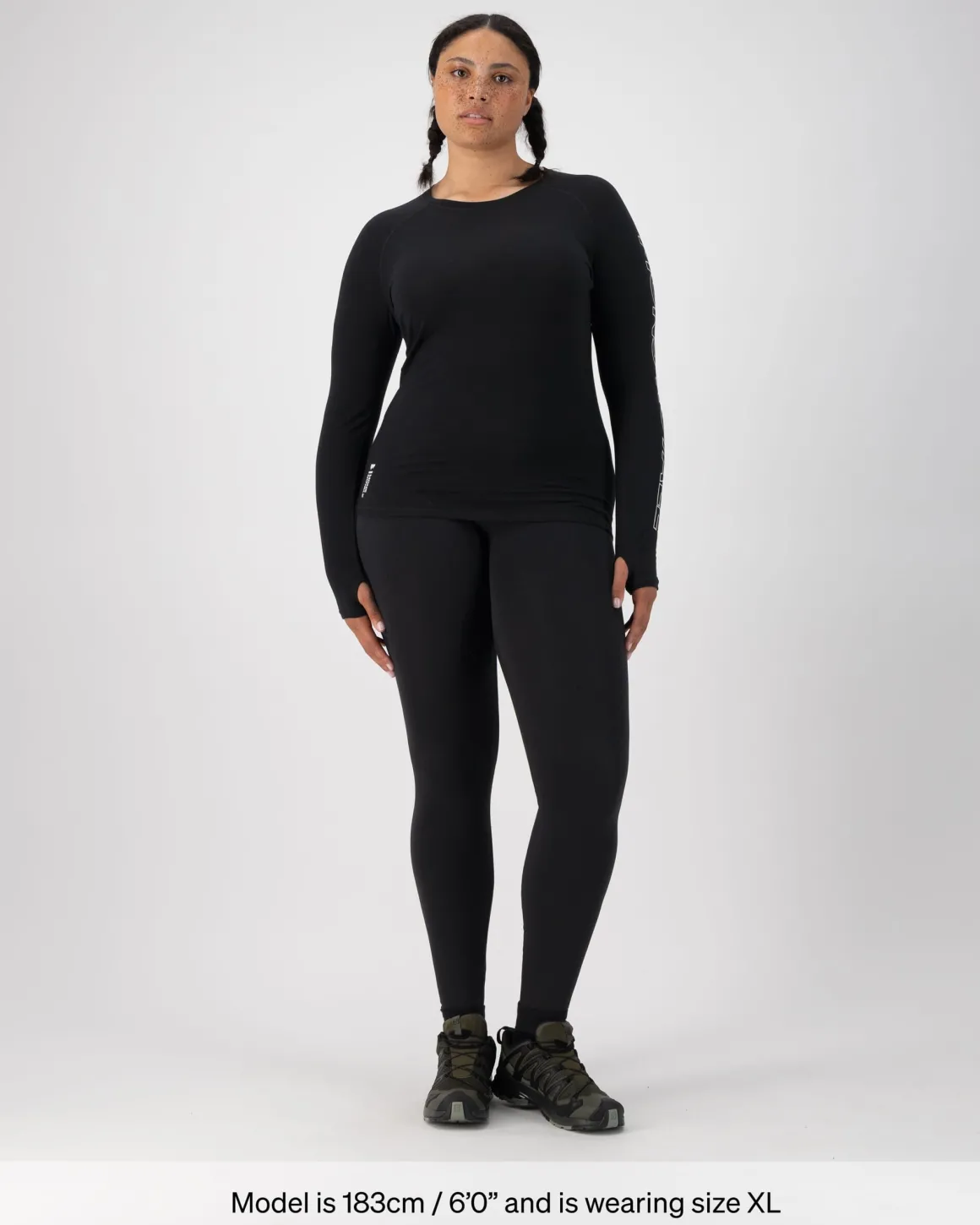Bella Merino Long Sleeve - Black