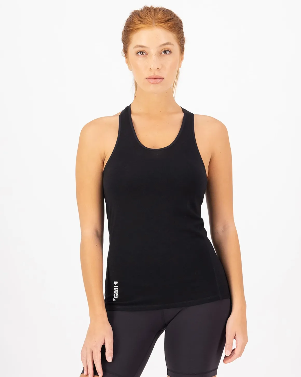 Bella Merino Tank - Black