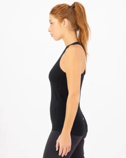 Bella Merino Tank - Black